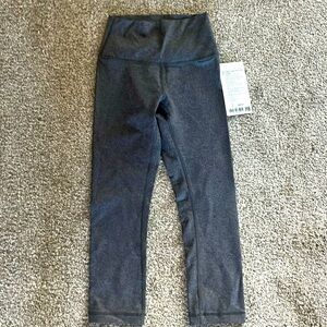 Lululemon Wunder Under HR Crop 21” Luxt Size 4 New With tags